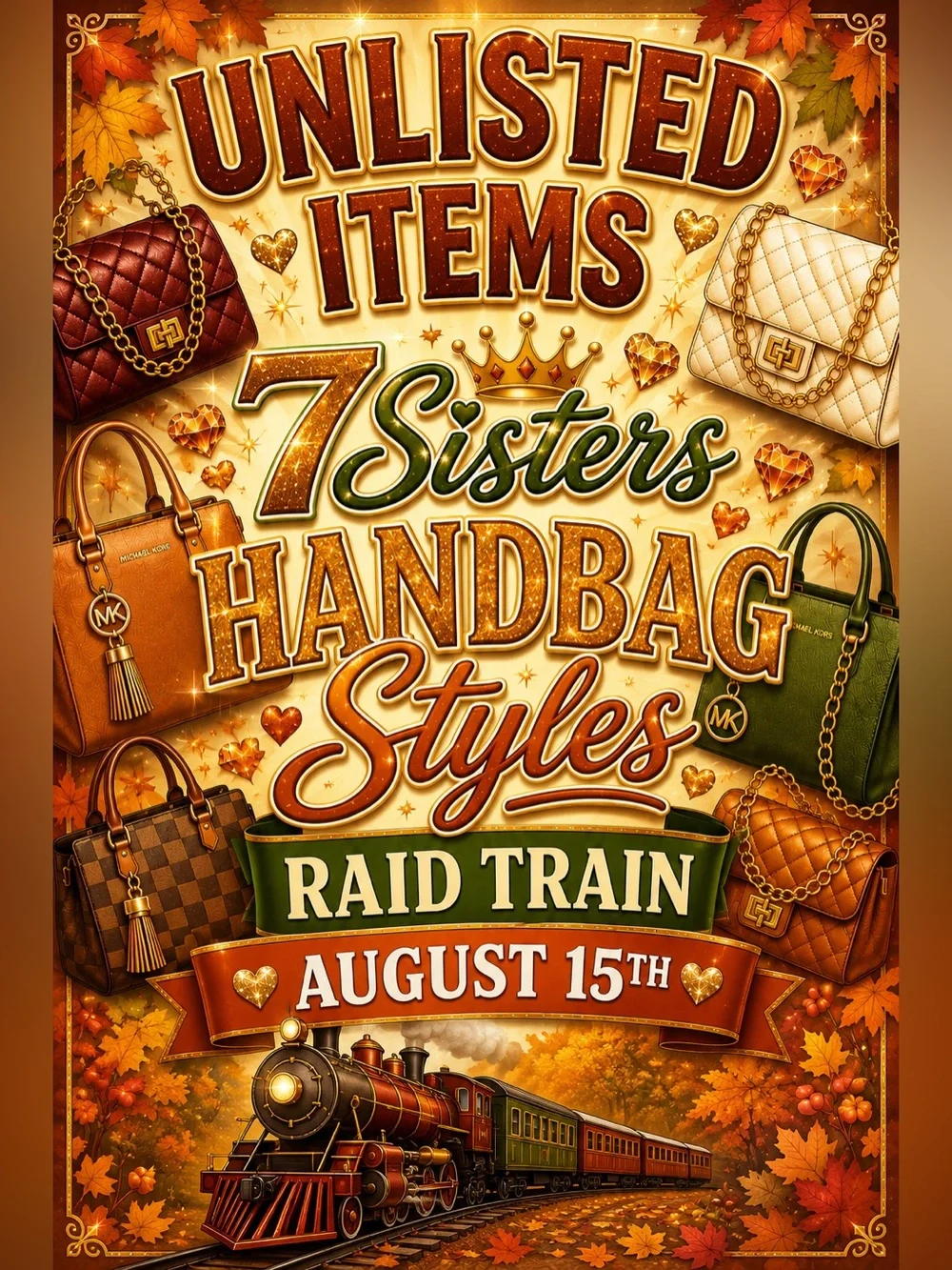 Unlisted Items for Live 7 Sisters Raid Train Show